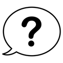 Comment question icon