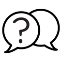 Comment question icon