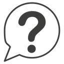 Comment question icon