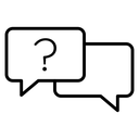 Comment question icon
