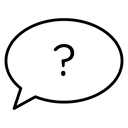 Comment question icon