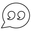 Comment quote icon