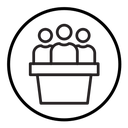 Committee board icon