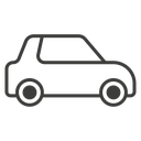Compact car icon