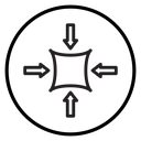 Compact size icon
