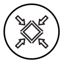 Compact size icon