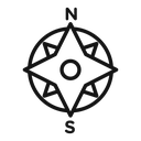 Compass icon