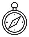 Compass icon