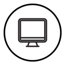 Computer screen icon