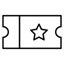 Concert tickets icon