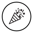Confetti icon