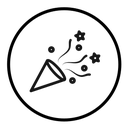 Confetti icon