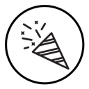 Confetti icon