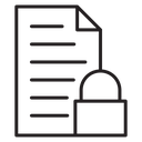 Confidential icon