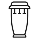 Conga drum icon