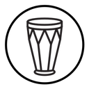 Conga drum icon