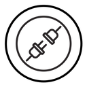 Connect plug icon