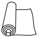 Construction film roll icon