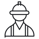Construction worker 2 icon