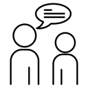 Consulting Speech Bubble icon