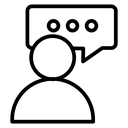 Consulting Speech Bubble icon