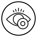 Contact lenses icon