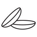 Contact lenses icon