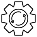 Continuous changes icon