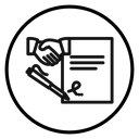 Contract icon