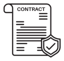 Contract coverage icon