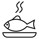 Cooked Fish Plate icon