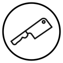 Cooking chef knife icon