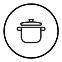 Cooking pot icon