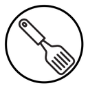 Cooking spatula icon