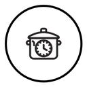 Cooking time icon