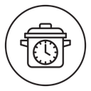 Cooking time icon