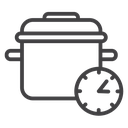 Cooking time icon