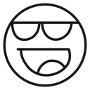 Cool Emoji icon