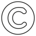 Copyright (1) icon