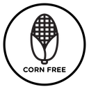 Corn free Black Outline icon