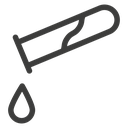 Corrosive substance icon