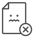 Corrupted file icon