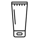 Cosmetic tube icon