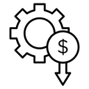 Cost optimization icon