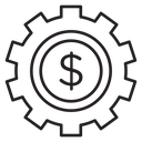 Costs optimization icon