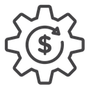 Costs optimization icon