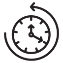 Counterclockwise rotation icon