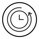 Counterclockwise rotation icon