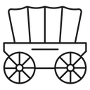 Covered wagon 4 icon