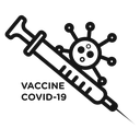 Covid 19 vaccine icon